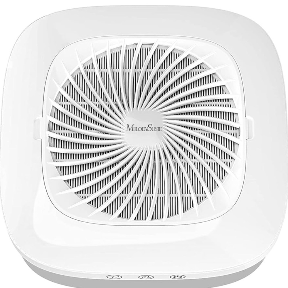 MelodySusie Nail Dust Collector with Reusable Filter